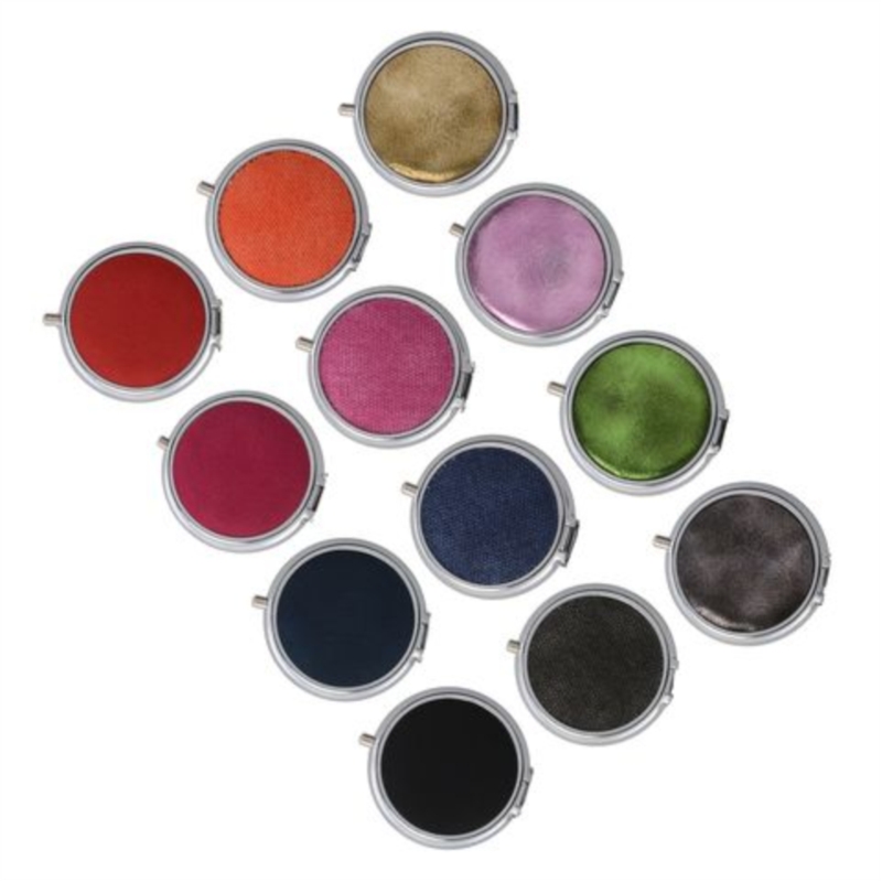 Cendrier de poche diam 4,8 cm dessus PVC coloris assortis 24/240