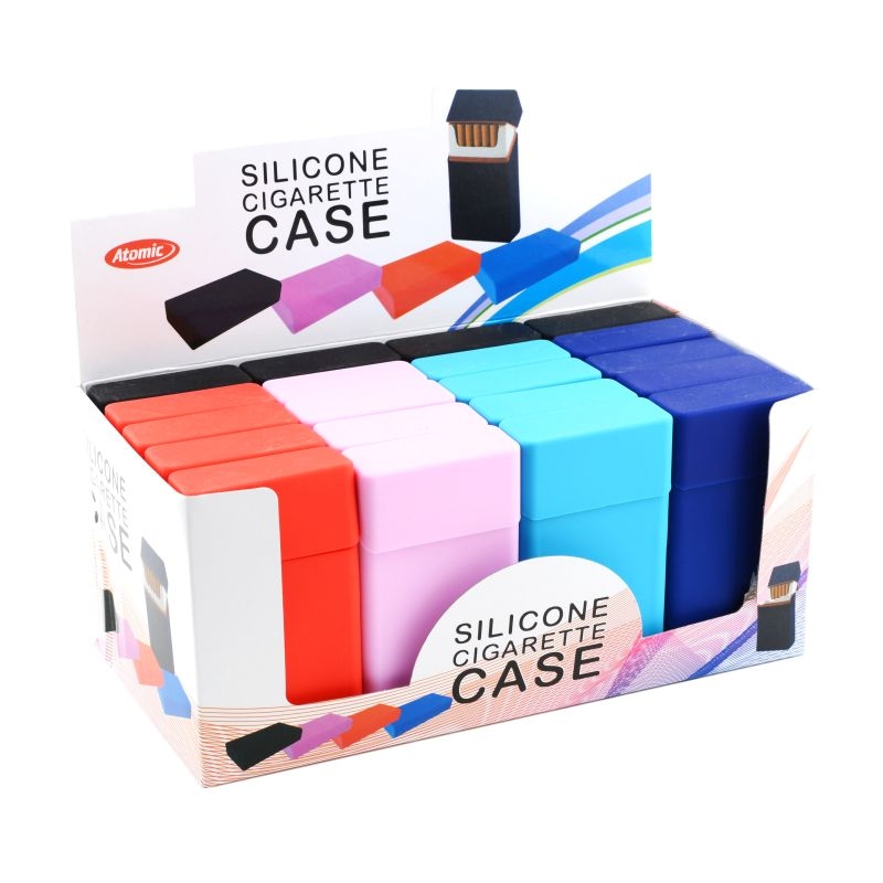 Boite étui paquet 20 cigarettes silicone 100s coloris assortis20/480*