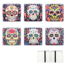 Etui pour cigarettes en métal décors Catrina II 6/120