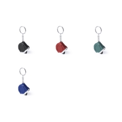 Mètre ruban porte-clés 1 m - frein ruban métallique 4 couleurs 1/50