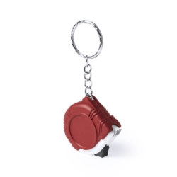 Mètre ruban porte-clés 1 m - frein ruban métallique 4 couleurs 1/50