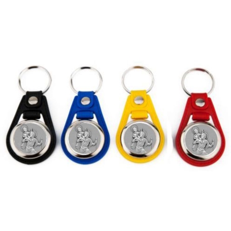 Porte clef Metal Saint Christophe