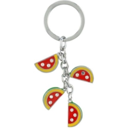 Porte clefs 4 breloques pasteques 12/240*