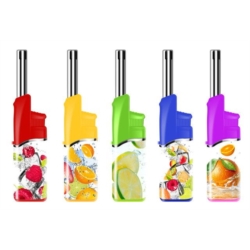 Briquet mini allume tout piézo décors Fruits 25/500