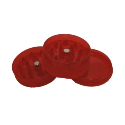 Broyeur tabac plastique rubber 3 parties diam 4.2 cm assortis 20/480