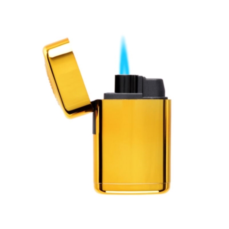 Briquet Atomic blue jet flamme brillant métallisés assortis 10/240