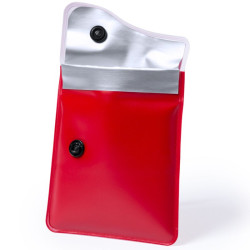 Cendrier de poche pochette PVC intérieur alu ignifugé 4...