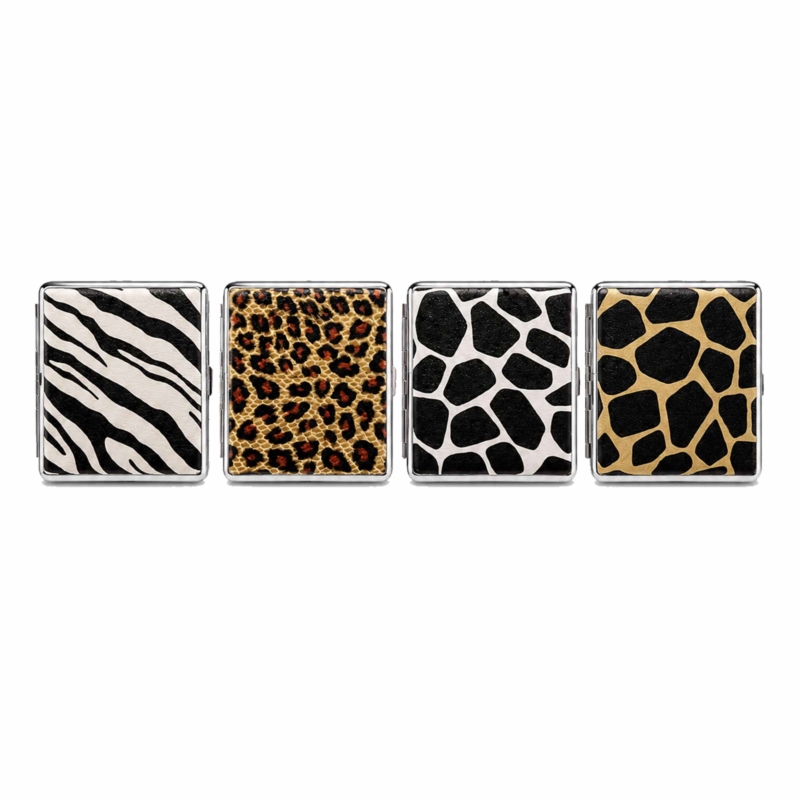 Etui pour 12 cigarettes métal Lady Design Animals 6/120