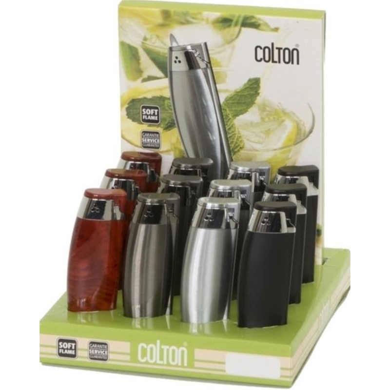 BRIQUET COLTON PIEZO BRAZIL 4 COLORIS ASSORTIS 13/260*