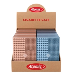 Porte paquet 20 cigarettes plastique métallisé Diamond cut 8/240