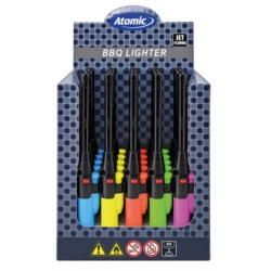 Briquet Atomic Allume tout piézo 26 cm Sofia coloris vifs 25/300