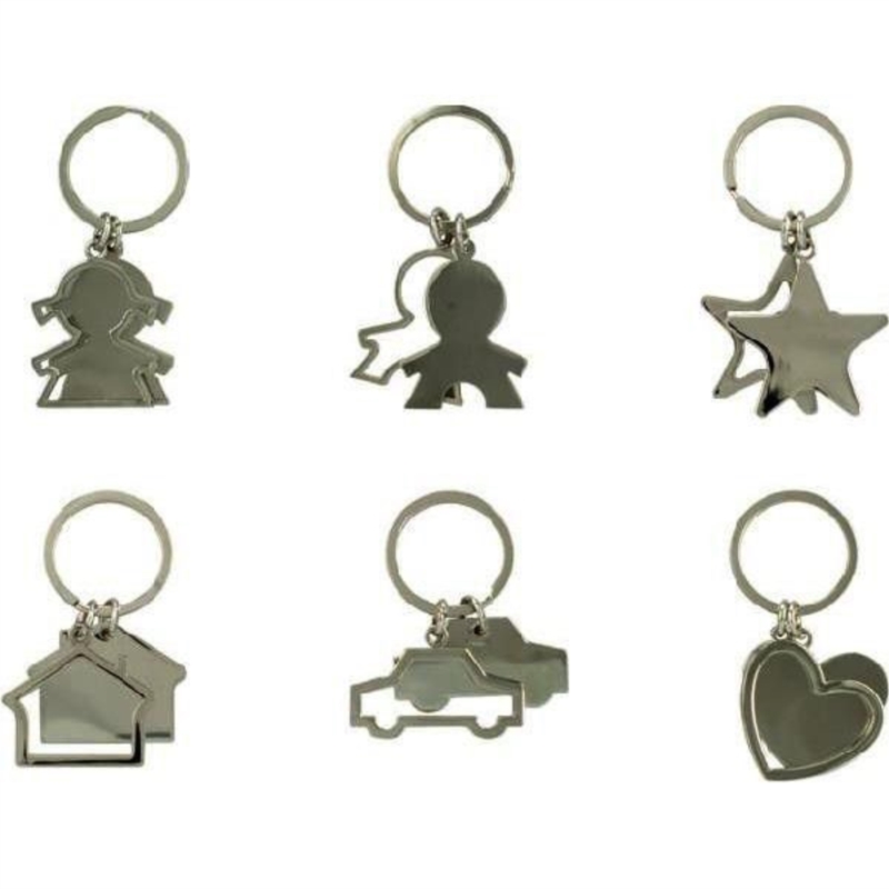 PORTE CLEFS METAL ASSORTIS DESIGN FAMILY ASSORTIS 36/360*