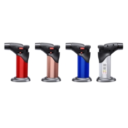 Briquet Atomic de table jet flamme chalumeau métallisés 12/144