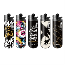 Briquet pierre FLS jetable décors Trendy Art 25/1000