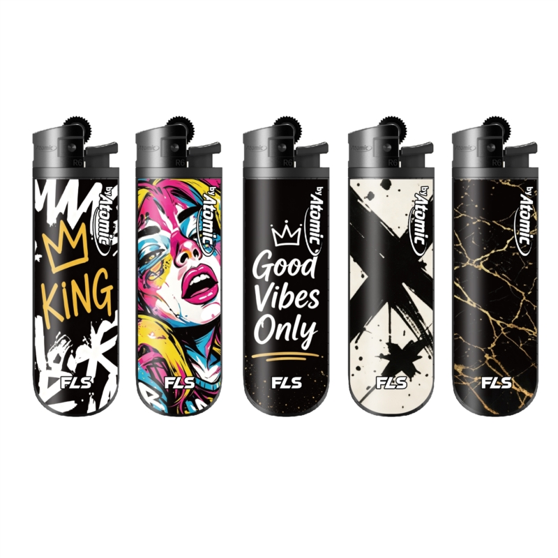Briquet pierre FLS jetable décors Trendy Art 25/1000