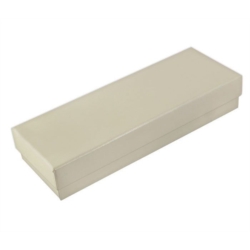 Boite en carton Ivoire pour stylo 180x65x35 mm