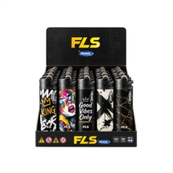 Briquet pierre FLS jetable décors Trendy Art 25/1000