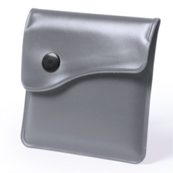 Cendrier de poche pochette PVC intérieur aluminium ignifugé 5 coloris