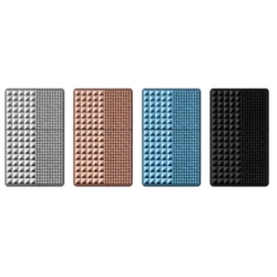Porte paquet 20 cigarettes plastique métallisé Diamond cut 8/240