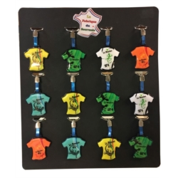 Porte-clés Tee Shirt décors Gecko