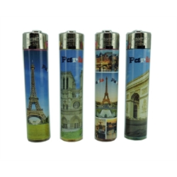 Briquet Atomic festival pierre rechargeable decors paris monu48/1152