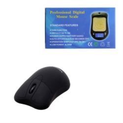 Balance de précision noire 0.01g/100 gr forme de souris 10/120