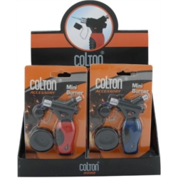 Blister Briquet chalumeau jet flamme 3 coloris 9/180*