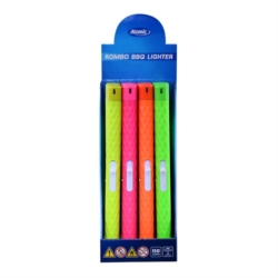 Briquet Allume gaz piézo Rombo coloris néon assortis 16/256