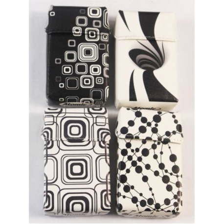 ETUI PAQUET DE 20 CIGARETTES 85 MM PVC BLACK & WHITE 12/240