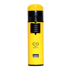 Briquet Myon 3 Jet perce cigare Bayonnet jaune 5/50