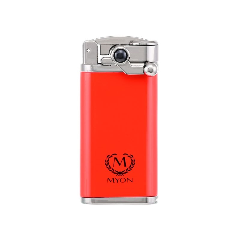 Briquet Myon jet flamme rouge perce cigare pliant King 5/60