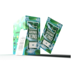 Carte aromatique AROMA KING parfum menthe glaciale 25/1000/48000