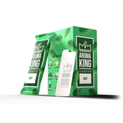 Carte aromatique AROMA KING parfum menthe poivrée 25/1000/48000