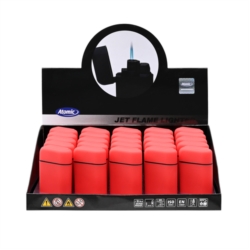 Briquet Atomic jet flamme gomme Scuba rouge 25/500