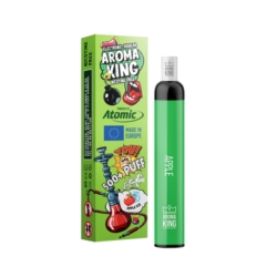 E-Shisha jetable zéro nicotine 500 bouffées parfum Pomme 10/600