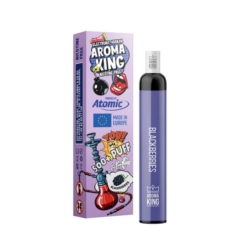 E-Shisha jetable zéro nicotine 500 bouffées parfum Myrtille 10/600