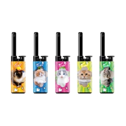 Briquet Atomic mini allume tout piézo décors Chats 25/500