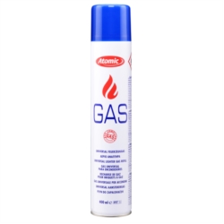 Recharge de gaz Atomic 400 ML - valve nylon BHO 12/48