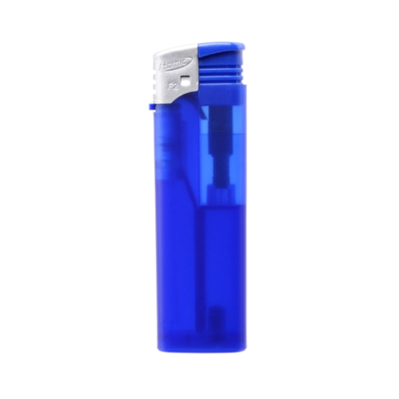 Briquet électronique F2 piézo givré bleu 50/1000