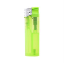 Briquet électronique F2 piézo givré vert anis 50/1000