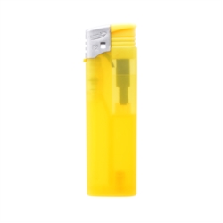 Briquet électronique F2 piézo givré jaune 50/1000