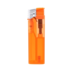 Briquet électronique F2 piézo givré orange 50/1000