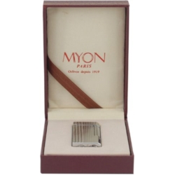 Briquet pierre Myon elegance chrome guilloche 5/50*