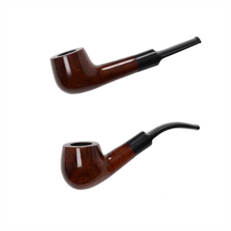 Pipe Coney 9mm assortis marron foncé / rouge poli 12/216