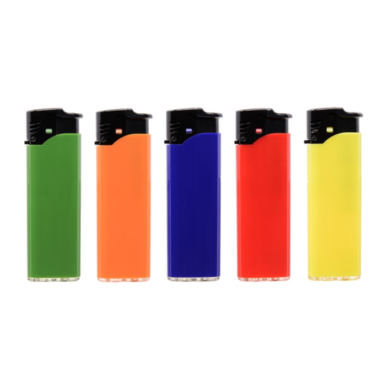 Briquet Atomic jet flamme rechargeable opaques assortis 25/600