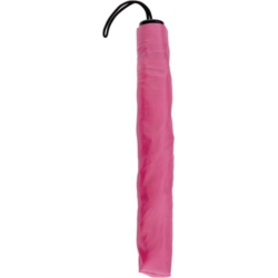 Parapluie pliable polyester 190t métal/manche plastique Fushia 12/48
