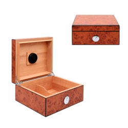 Cave 25 cigares Colton avec 3 accessoires Acajou 21.5x28x10 cm 1/6