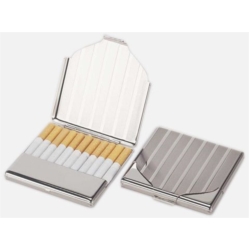 ETUI CIGARETTES PLAT METAL 50/100*