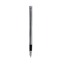 Stylo plume Pierre Cardin Kingstown chromé guilloché 