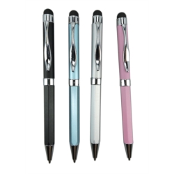 Stylo bille Pierre Cardin Dublin embout tactile 4 coloris assortis